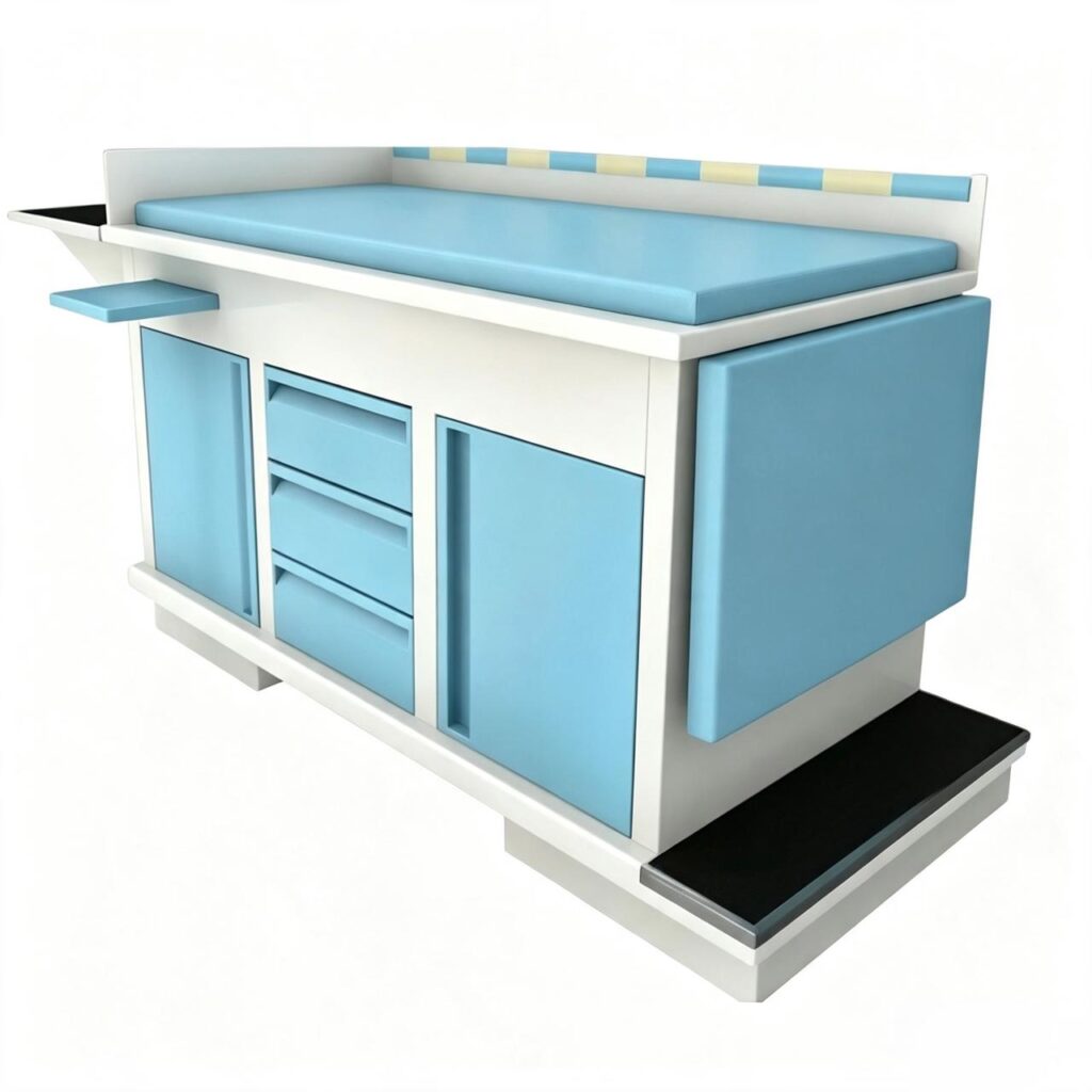 Mesa de Exploración Bicolor «PEDIATRICA»