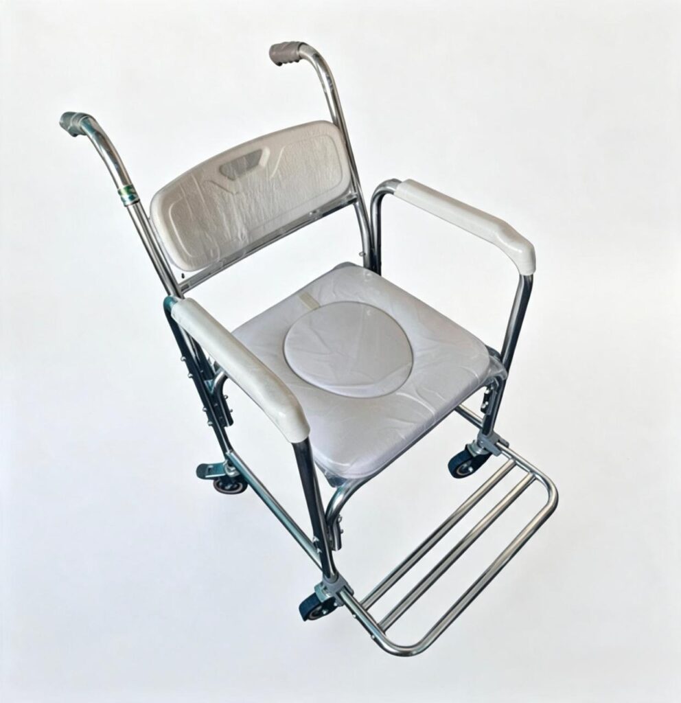SILLA COMODO CON LLANTA CONFORT