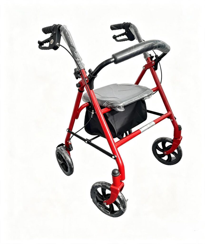 SILLA ROLLATOR DE ACERO